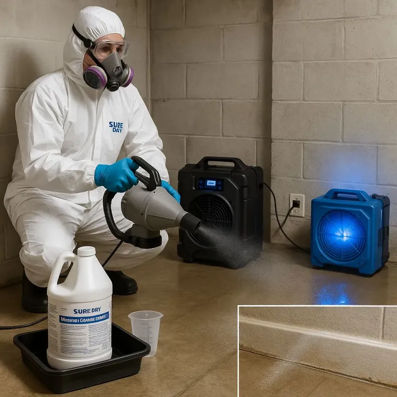 Sanitization and Odor Removal process in Kalida, OH