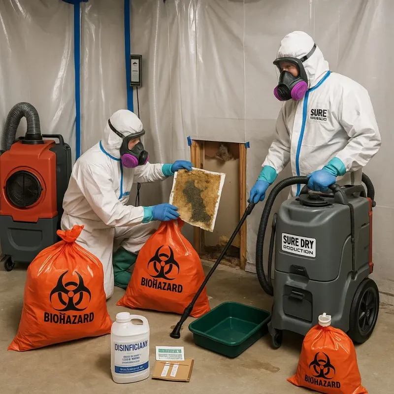 Contaminated Water Handling Protocols process in Kalida, OH