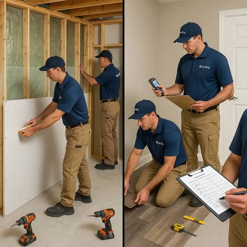 Repairs and Reconstruction process in Kalida, OH
